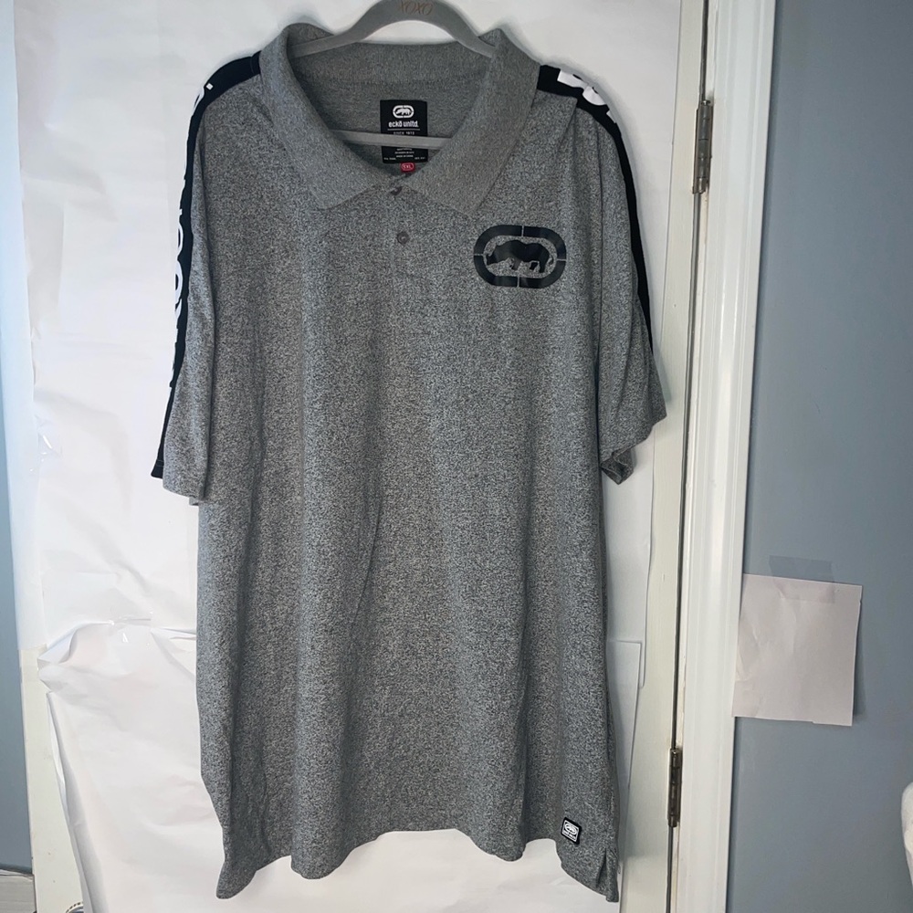 Ecko UNLTD Vintage Y2K men’s Big & Tall polo shirt. Two button closure. Size 5XL